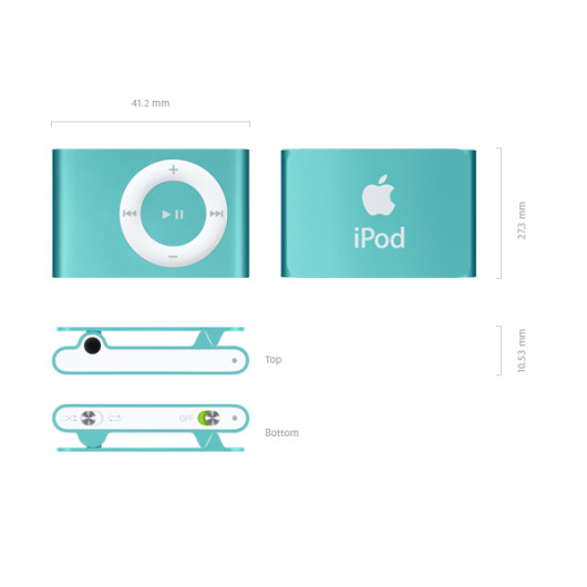 iPod Shuffle - test verzending